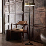 China LED Floor Lamp by Seed Design, Finish: Matt Brass, Matt Black, Oiled Bronze-Cerno, Light Option: LED, E26, | Casa Di Luce Lighting