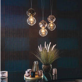 Apollo Pendant Light by Cattelan Italia by Cattelan Italia, Glass Colors: Transparent/transparent, Transparent/bronze, Transparent/copper, Transparent/chromed, , | Casa Di Luce Lighting