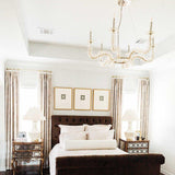 Cielo Chandelier by Corbett, Number of Lights: 5, 6, 8, , | Casa Di Luce Lighting