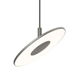 Circa Pendant Light by Pablo, Finish: Graphite, Size: 12 Inch, | Casa Di Luce Lighting