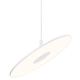 Circa Pendant Light by Pablo, Finish: White, Size: 16 Inch, | Casa Di Luce Lighting