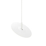Circa Pendant Light by Pablo, Finish: White, Graphite, Size: 12 Inch, 16 Inch, | Casa Di Luce Lighting
