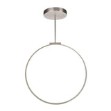 Cirque Pendant by Kuzco, Finish: Nickel Brushed, Black, White, Size: 24 Inch, 36 Inch, 48 Inch, 60 Inch, | Casa Di Luce Lighting