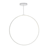 Cirque Pendant by Kuzco, Finish: Nickel Brushed, Black, White, Size: 24 Inch, 36 Inch, 48 Inch, 60 Inch, | Casa Di Luce Lighting