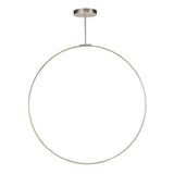 Cirque Pendant by Kuzco, Finish: Nickel Brushed, Size: 48 Inch, | Casa Di Luce Lighting