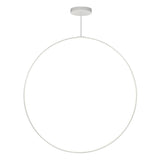 Cirque Pendant by Kuzco, Finish: Nickel Brushed, Black, White, Size: 24 Inch, 36 Inch, 48 Inch, 60 Inch, | Casa Di Luce Lighting