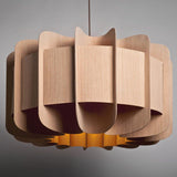 Clarissa Pendant by Weplight, Color: Ash, Beech, Ebony, Grey Oak, Wenge, Red, Yellow, Green, Blue, White, PetiribÃ, Size: Small, Large, | Casa Di Luce Lighting