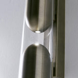 Clash Wall Sconce by Penta, Color: Transparent, Fume - Vistosi, Finish: Graphite, Brushed Bronze-Penta, Version: Fix, Adjustable | Casa Di Luce Lighting