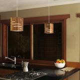 Claudo LED Accent Pendant by Cerno, Color Temperature: 2700K, 3500K, Wood Color: Walnut-LZF, Walnut Dark Stained-Cerno, | Casa Di Luce Lighting