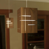 Claudo LED Accent Pendant by Cerno, Color Temperature: 2700K, 3500K, Wood Color: Walnut-LZF, Walnut Dark Stained-Cerno, | Casa Di Luce Lighting