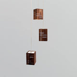 Claudo LED Accent Pendant by Cerno, Color Temperature: 2700K, 3500K, Wood Color: Walnut-LZF, Walnut Dark Stained-Cerno, | Casa Di Luce Lighting