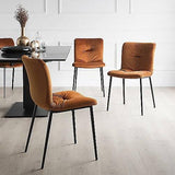 Annie Soft CS1848 Upholstered Metal Chair by Calligaris