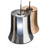 Cloche S Pendant Light by Leucos, Color: Copper, Chrome, , | Casa Di Luce Lighting