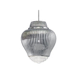 Clyde Pendant Light by Zafferano, Color: Amber, Amethyst, Clear, Grey, Light Blue, Silver, Antique Gold-Zafferano, Bronze, Pink Gold-Zafferano, Cable Length: 51.2 inch, 118.1 inch, 196.8 inch, | Casa Di Luce Lighting