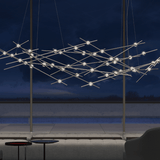 Constellation Ursa Minor Chandelier by Sonneman, Color: Clear, White, , | Casa Di Luce Lighting