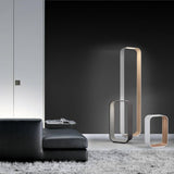 Contour Floor Lamp by Pablo, Finish: White/Walnut, White/White Oak, White/Pearl, Graphite/White Oak, Graphite/Walnut, Graphite/Coal, , | Casa Di Luce Lighting