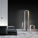 Contour LED Table Lamp by Pablo, Finish: Graphite/Coal, Graphite/Walnut, Graphite/White Oak, White/White Oak, White/Walnut, White/Pearl, Size: Small, Large, | Casa Di Luce Lighting