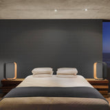 Contour LED Table Lamp by Pablo, Finish: Graphite/Coal, Graphite/Walnut, Graphite/White Oak, White/White Oak, White/Walnut, White/Pearl, Size: Small, Large, | Casa Di Luce Lighting