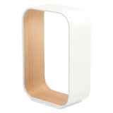 Contour LED Table Lamp by Pablo, Finish: White/White Oak, Size: Small, | Casa Di Luce Lighting