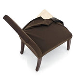 COPENHAGEN CB-1656-C FABRIC UPHOLSTERED WOODEN DINING CHAIR BY CONNUBIA ,SEAT COLOR: SAND, TAUPE, SMOKE GREY, FRAME FINISH: WENGE, WALNUT, GRAPHITE, | CASA DI LUCE LIGHTING