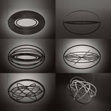 Copernico Chandelier by Artemide, Color: Silver, Black, , | Casa Di Luce Lighting