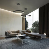 Cortana Pendant by Kuzco, Finish: Black, White, Size: 24 Inch, 32 Inch, | Casa Di Luce Lighting