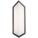 Black Small Corte Outdoor Wall Sconce by W.A.C. Lighting