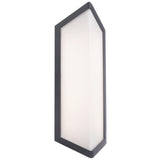 Black Small Corte Outdoor Wall Sconce by W.A.C. Lighting