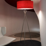 Cosmos Floor Lamp by LZF Lamps, Wood Color: White Ivory-LZF, Natural Cherry-LZF, Natural Beech-LZF, Yellow-LZF, Orange-LZF, Red-LZF, Blue-LZF, Grey-LZF, Turquoise-LZF, Chocolate-LZF, Pale Rose, , | Casa Di Luce Lighting