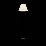 Costanza Floor Lamp by Luceplan by Luceplan, Shade Colors: White, Comfort Green, Edgy Pink, Soft Skin, Shaded Stone, Primary Red, Liquorice Black, Petroleum Blue, Smart Yellow, Concrete Gray, , | Casa Di Luce Lighting