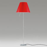 Costanza Floor Lamp by Luceplan by Luceplan, Shade Colors: White, Comfort Green, Edgy Pink, Soft Skin, Shaded Stone, Primary Red, Liquorice Black, Petroleum Blue, Smart Yellow, Concrete Gray, , | Casa Di Luce Lighting
