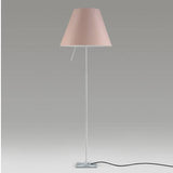 Costanza Floor Lamp by Luceplan by Luceplan, Shade Colors: White, Comfort Green, Edgy Pink, Soft Skin, Shaded Stone, Primary Red, Liquorice Black, Petroleum Blue, Smart Yellow, Concrete Gray, , | Casa Di Luce Lighting
