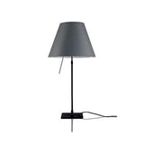 Costanza Table Lamp With On-Off Switch by Luceplan, Color: Black, Blue, Green, Pink, Red, White, Yellow, Concrete Grey - Foscarini, Stone, Soft Skin, Mistic White, Finish: Aluminum, Off-White, | Casa Di Luce Lighting