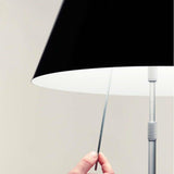Costanza Table Lamp With On-Off Switch by Luceplan, Color: Black, Blue, Green, Pink, Red, White, Yellow, Concrete Grey - Foscarini, Stone, Soft Skin, Mistic White, Finish: Aluminum, Off-White, | Casa Di Luce Lighting