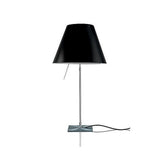 Costanza Table Lamp With On-Off Switch by Luceplan, Color: Black, Blue, Green, Pink, Red, White, Yellow, Concrete Grey - Foscarini, Stone, Soft Skin, Mistic White, Finish: Aluminum, Off-White, | Casa Di Luce Lighting
