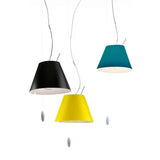 Costanzina Adjustable Pendant by Luceplan, Color: White, Yellow, Red, Black, Blue, Concrete Grey - Foscarini, Pink, Mistic White, Green, Soft Skin, Stone, , | Casa Di Luce Lighting