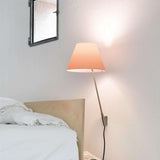 Costanzina Wall Lamp by Luceplan, Color: White, Yellow, Red, Black, Blue, Concrete Grey - Foscarini, Pink, Mistic White, Green, Soft Skin, Stone, Finish: Aluminum, Off-White, | Casa Di Luce Lighting