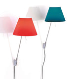 Costanzina Wall Lamp by Luceplan, Color: White, Yellow, Red, Black, Blue, Concrete Grey - Foscarini, Pink, Mistic White, Green, Soft Skin, Stone, Finish: Aluminum, Off-White, | Casa Di Luce Lighting