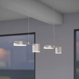 Counterpoint 4 LED Light Linear Pendant by Sonneman, Finish: Aluminum, Black, White, , | Casa Di Luce Lighting