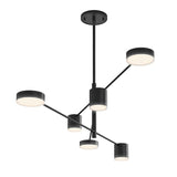 Counterpoint LED Pendant by Sonneman, Finish: Black, , | Casa Di Luce Lighting
