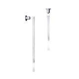 Canna Nuda Glass Wall-Ceiling Light by Nemo, Finish: Nickel Satin, Burnished Gold, Size: Small, Large, | Casa Di Luce Lighting