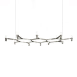 Crown Plana Chandelier by Nemo, Finish: Black, , | Casa Di Luce Lighting
