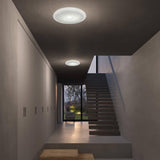White Crater Ceiling Light by Italamp