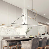 Cercle Et Trait Suspension by CVL, Finish: Satin Brass, Size: X-Large, | Casa Di Luce Lighting