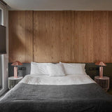 Damo Simple Table Lamp by Seed Design, Finish: Chrome, Copper, Matt Black, Matt White-Axo Light, Champagne Gold, , | Casa Di Luce Lighting