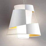 Crinolina Pendant Light by Pallucco, Shade: White/Gold-Pallucco, Anthracite/Gold-Pallucco, Finish: White, Anthracite, | Casa Di Luce Lighting