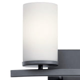 Crosby Bath Bar by Kichler, Finish: Black, Nickel Brushed, Chrome, Olde Bronze-Kichler, Number of Lights: 2, 3, 4, | Casa Di Luce Lighting