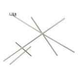 Crossroads 9-Light LED Flushmount by Eurofase, Finish: Black, Nickel Satin, Antique Brass, , | Casa Di Luce Lighting