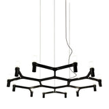 Crown Plana Minor Chandelier by Nemo, Finish: White, Black, Polished, Gold Painted, Gold Plated, Black Plated, , | Casa Di Luce Lighting