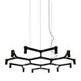 Crown Plana Minor Chandelier by Nemo, Finish: Black, , | Casa Di Luce Lighting